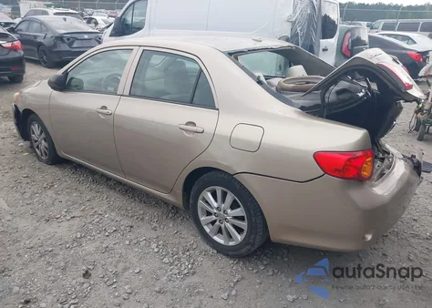 2009 Toyota Corolla Le из США, поврежденный, VIN 1NXBU40EX9Z127288
